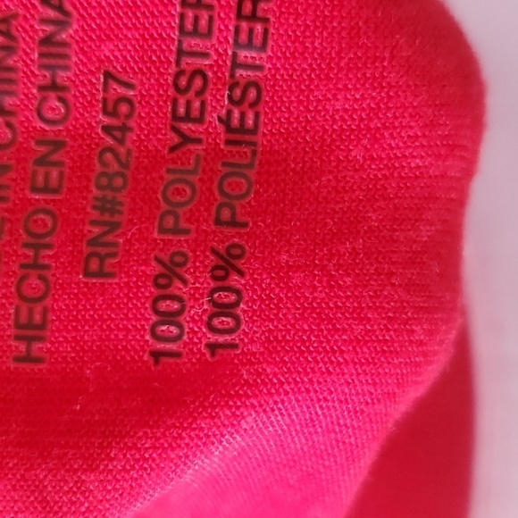 Elf on the Shelf 2pc Adult  red pajama set  XL 100 polyester - Picture 5 of 10